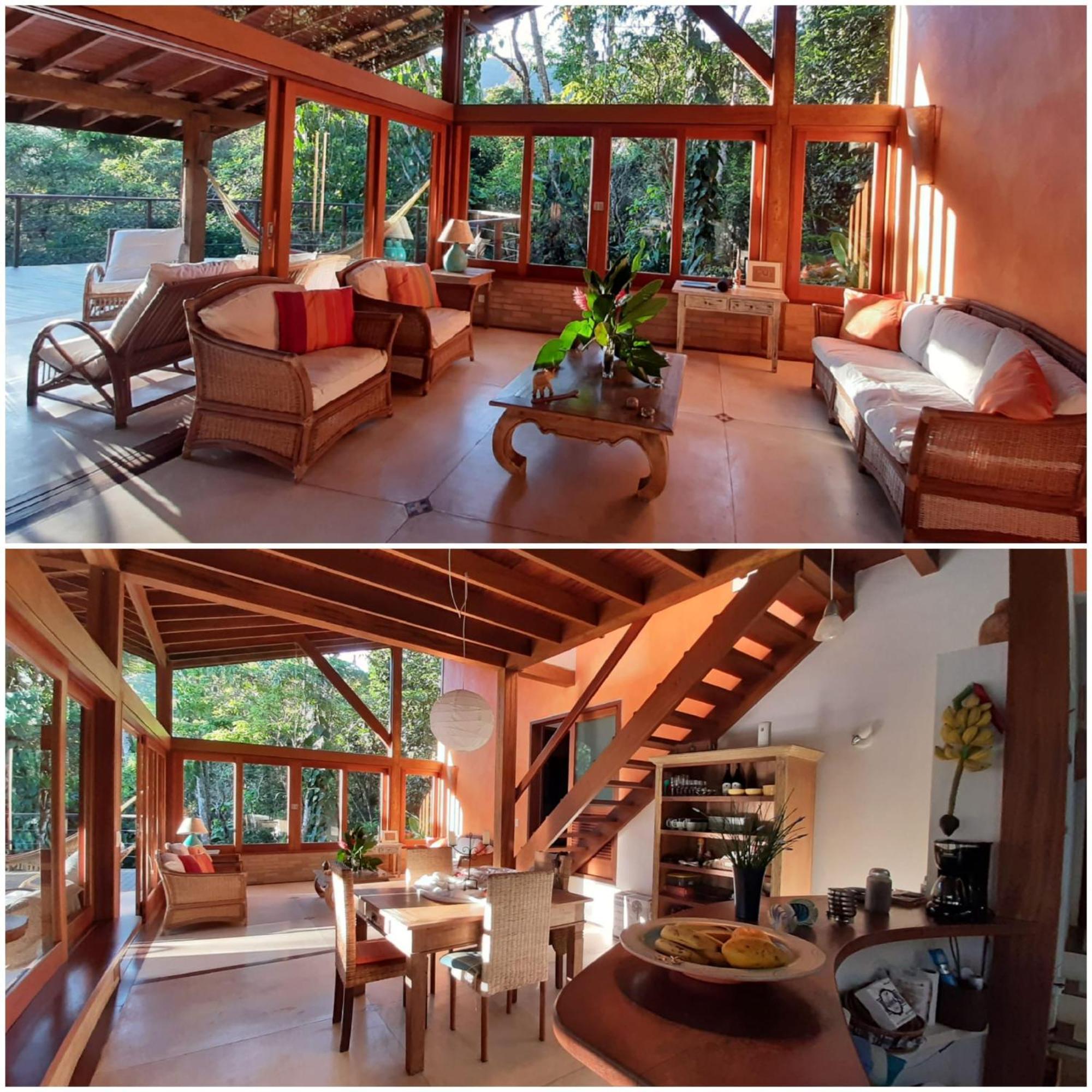 Casa Entre O Mar E Mata Atlantica, Vermelha Do Sul Ubatuba